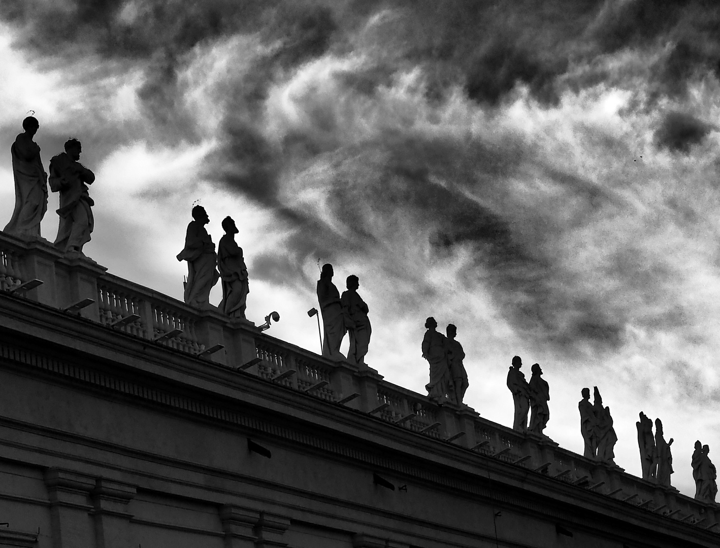 Rumstehen im Himmel - paarweise