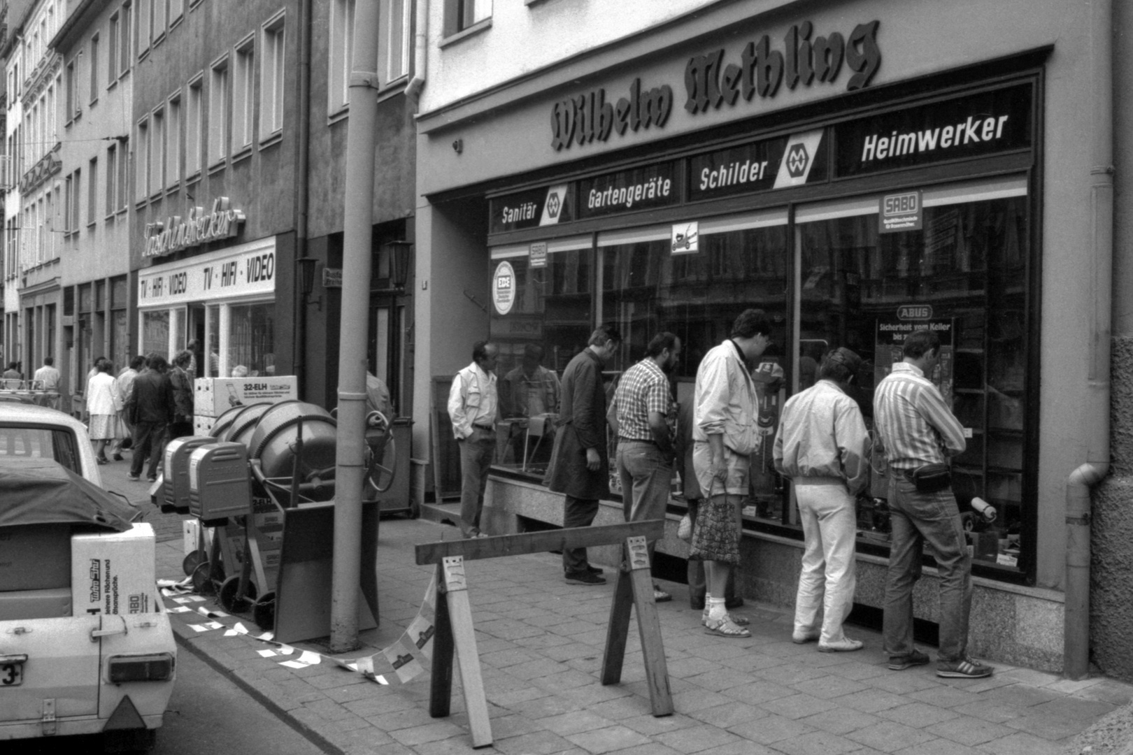 Run auf Heimelektronik 1990 in Rostock