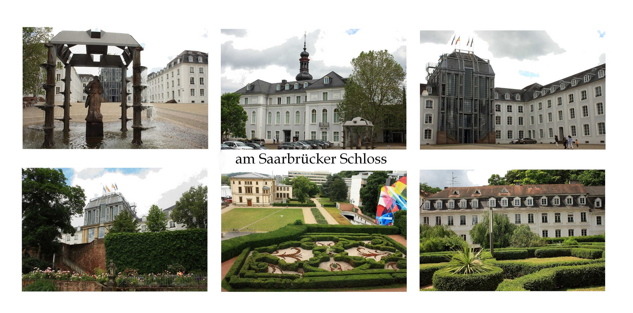 rund um das Saarbrücker Schloss