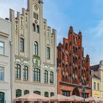 Rund um den Marktplatz in Wismar … 