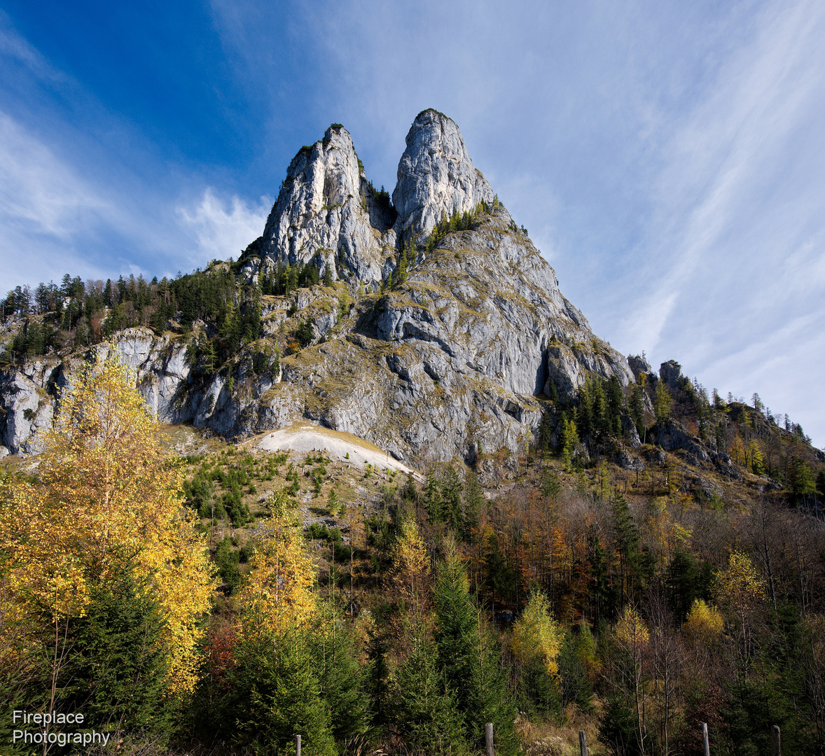 Rund um den Sparber im Herbst.