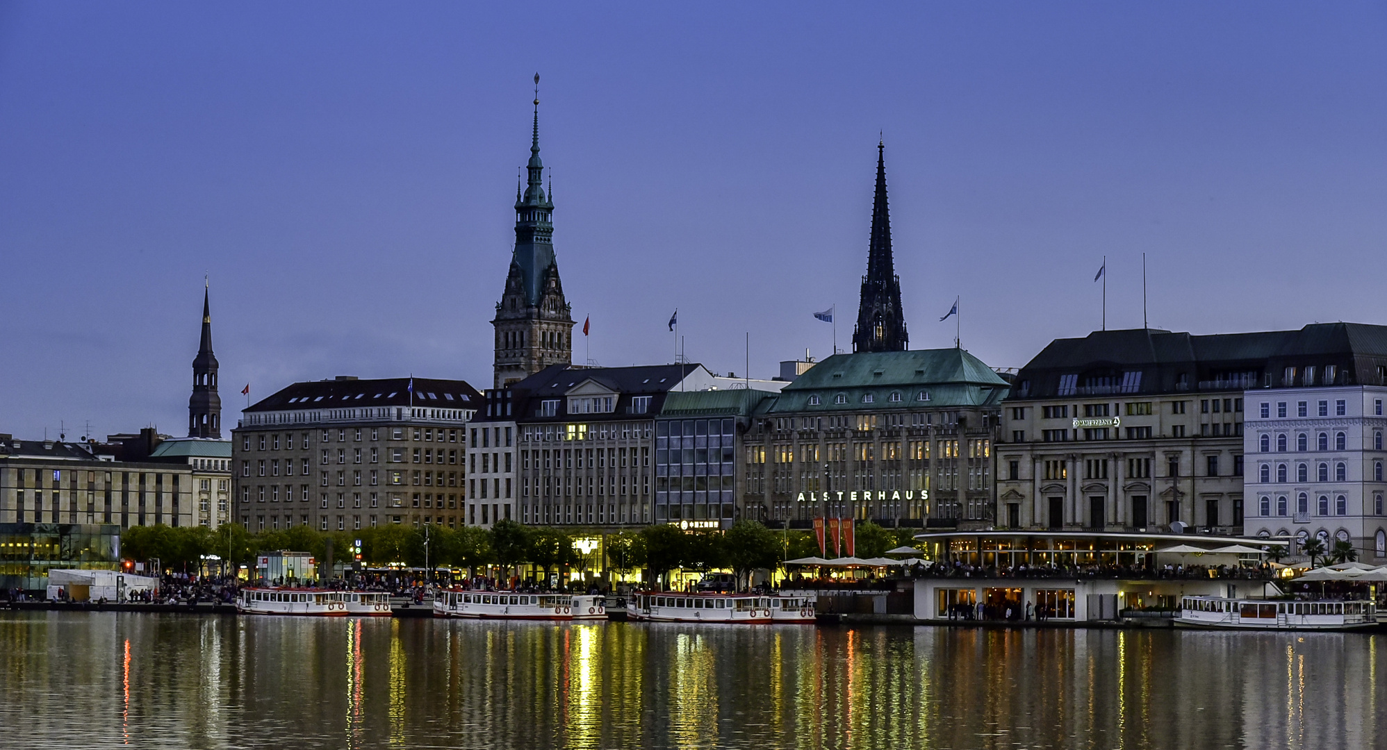 Rund um die  Alster 