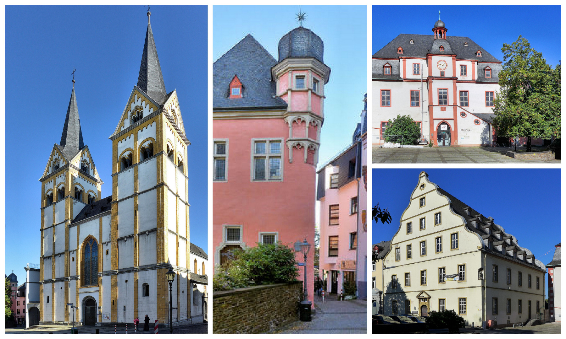 Rund um die Florinskirche in Koblenz