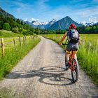 Rund um Obersdorf mit dem MTB…