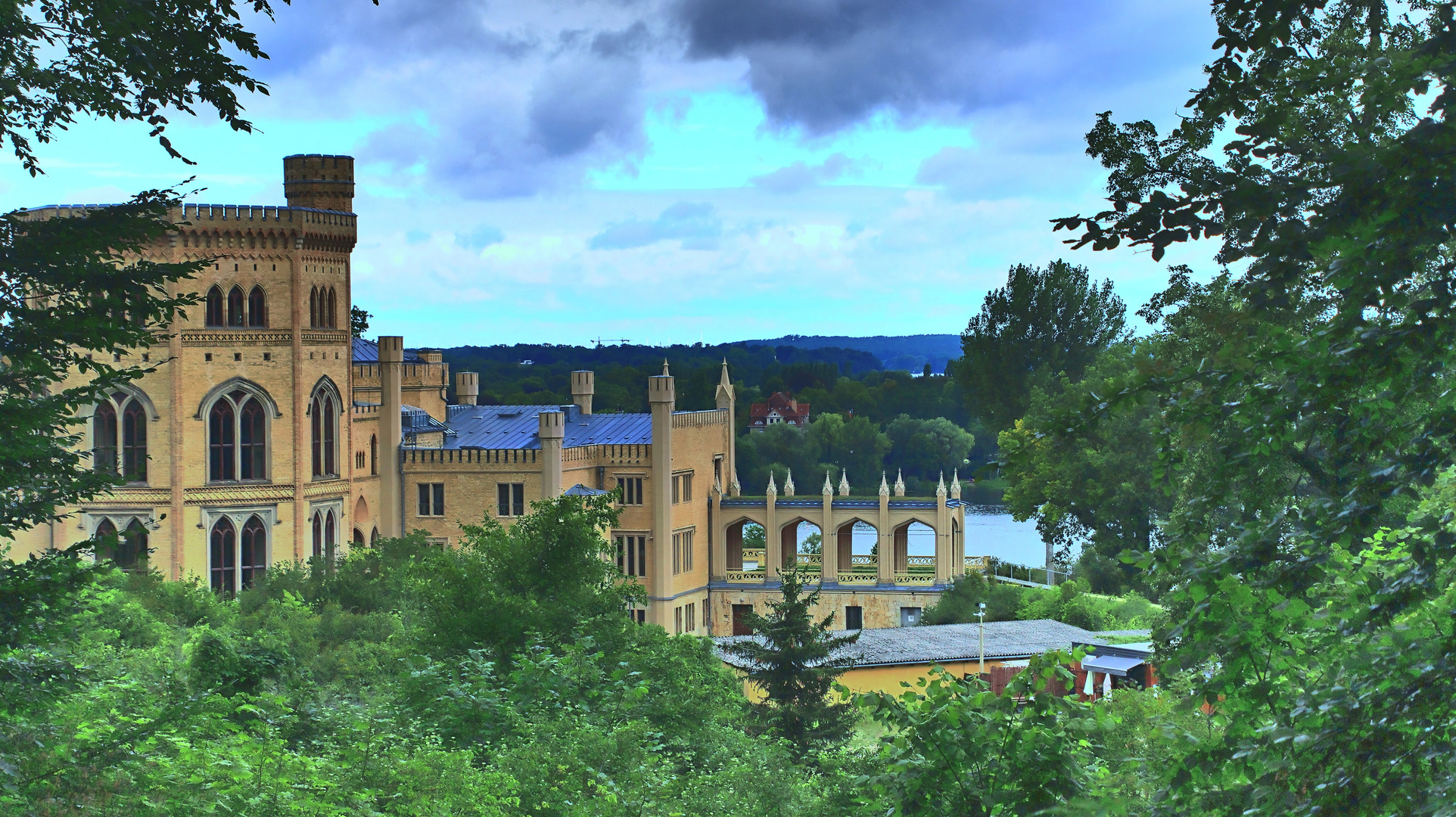 Rund um`s Schloss Babelsberg