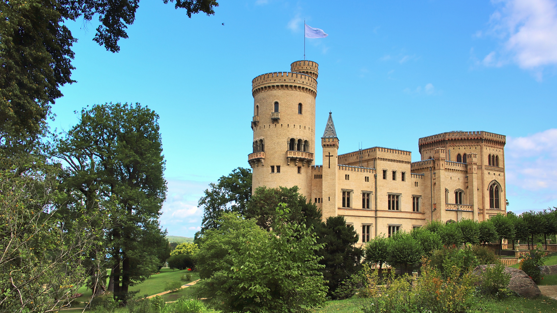 Rund um`s Schloss Babelsberg