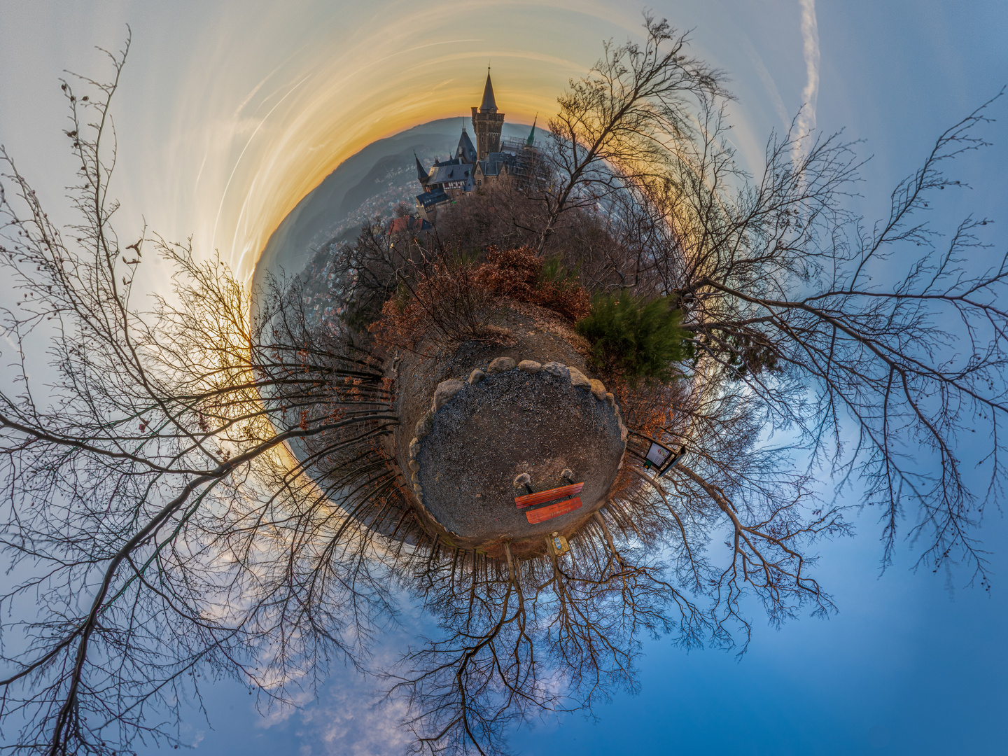 Rundblick am Agnesberg Wernigerode