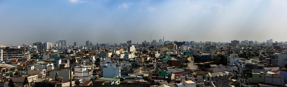 Rundblick auf Saigon