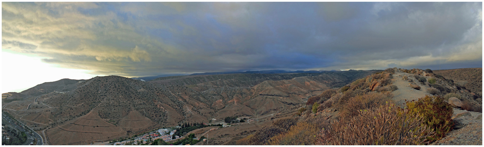 Rundblick Berge Gran Canaria