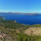 Rundblick bis hinüber zur Halbinsel Formentor