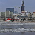 Rundblick Fischmarkt bis Elbphilharmonie