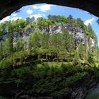 Rundblick in der Breitachklamm