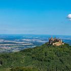 Rundblick mit Burg am Zeller Horn