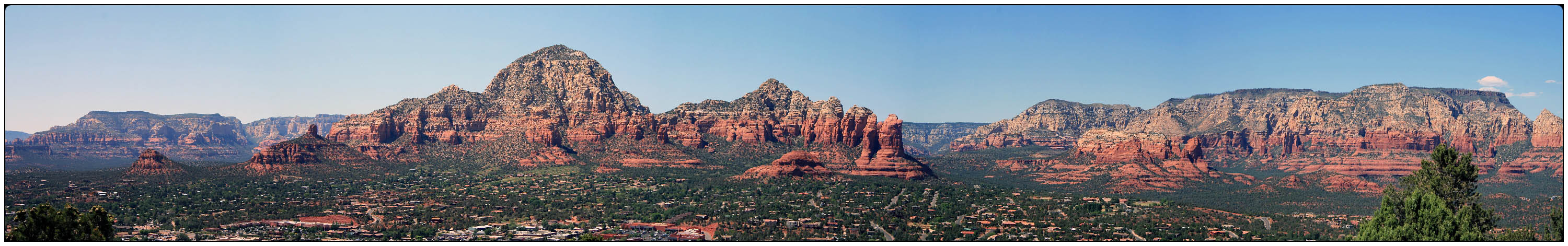 Rundblick Sedona/Arizona