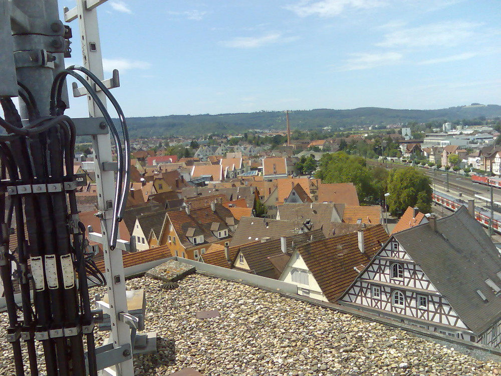 Rundblick vom ehem. Postturm in Schorndorf Bild 7