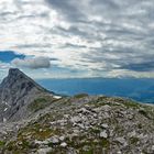 Rundblick vom Großen Solstein im Karwendelgebirge