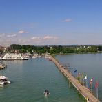 Rundblick vom Moleturm Friedrichshafen