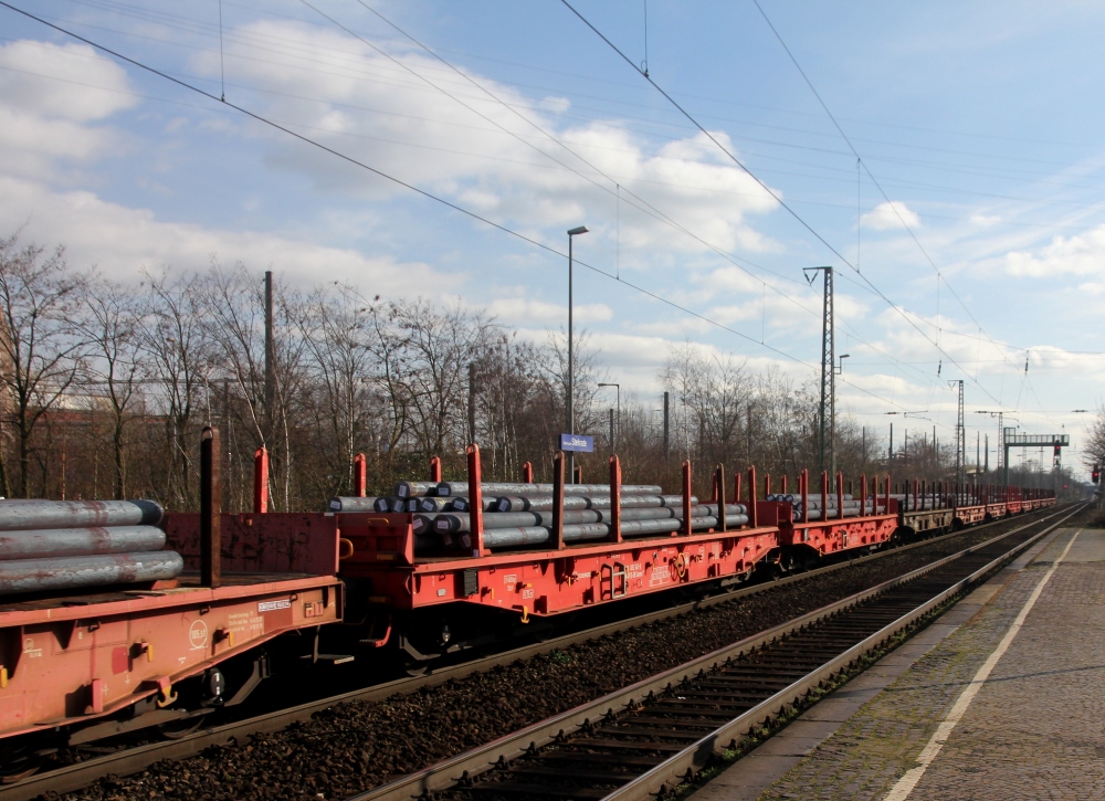 Rundblöcke unterwegs