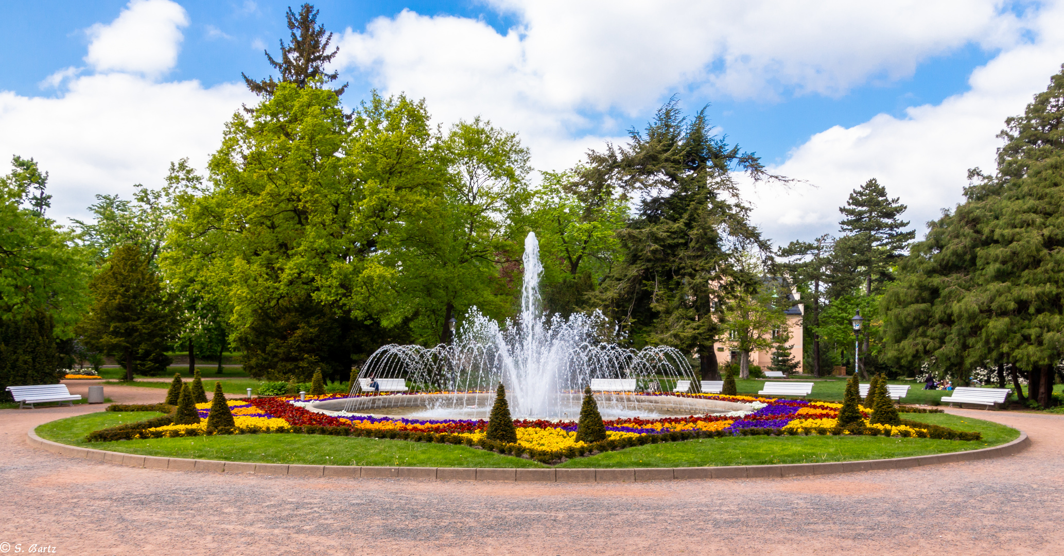 Rundbrunnen Albertpark 