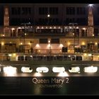 Runder Hintern der Queen Mary 2