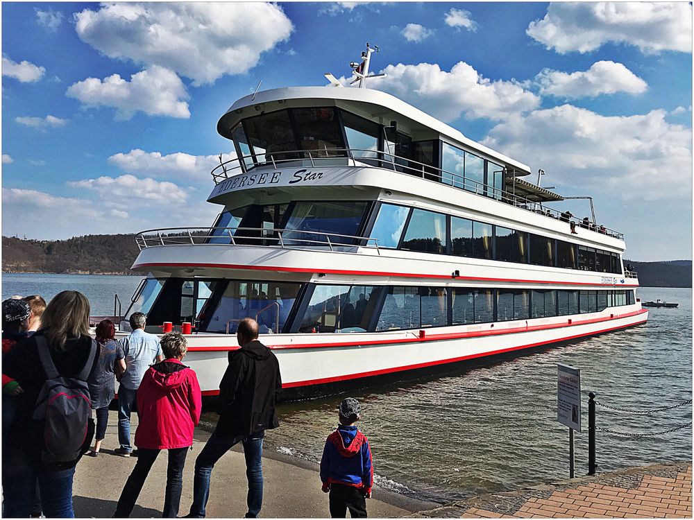 Rundfahrt mit EDERSEESTAR Foto & Bild deutschland, europe, hessen