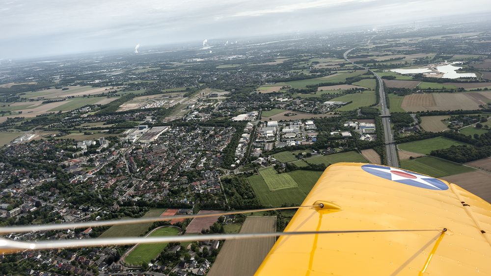 Rundflug mit Oldtimer Ryan PT-22 Cabrio - Foto 11