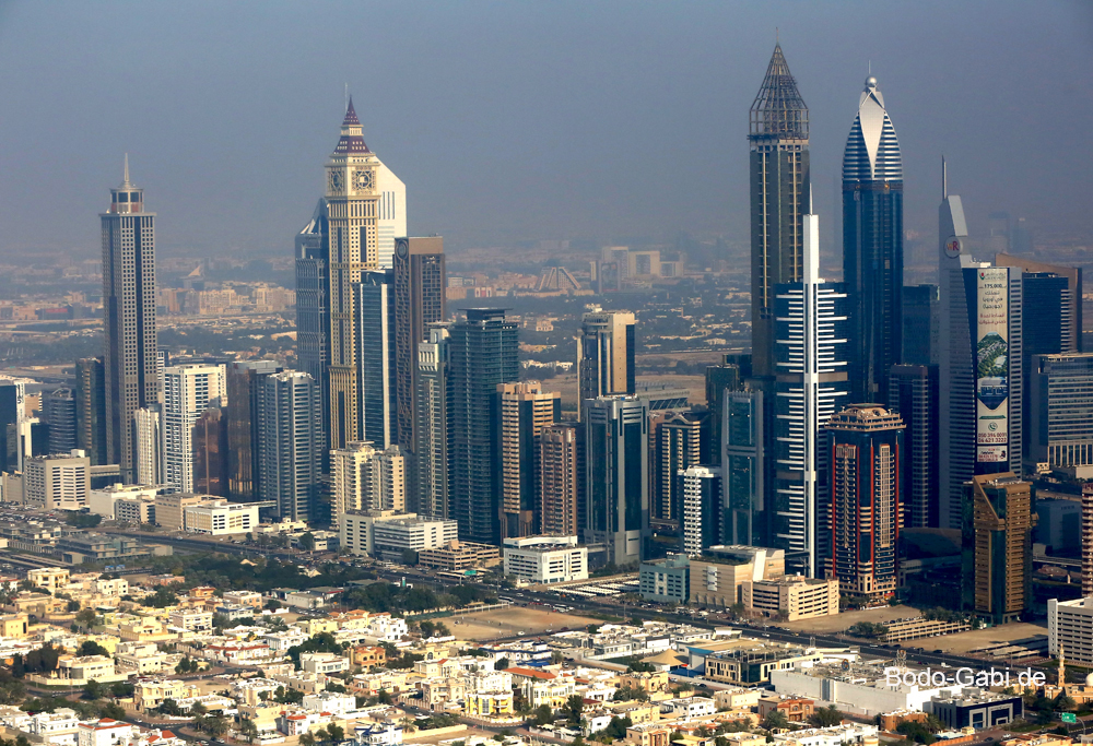 Rundflug über Dubai Downtown