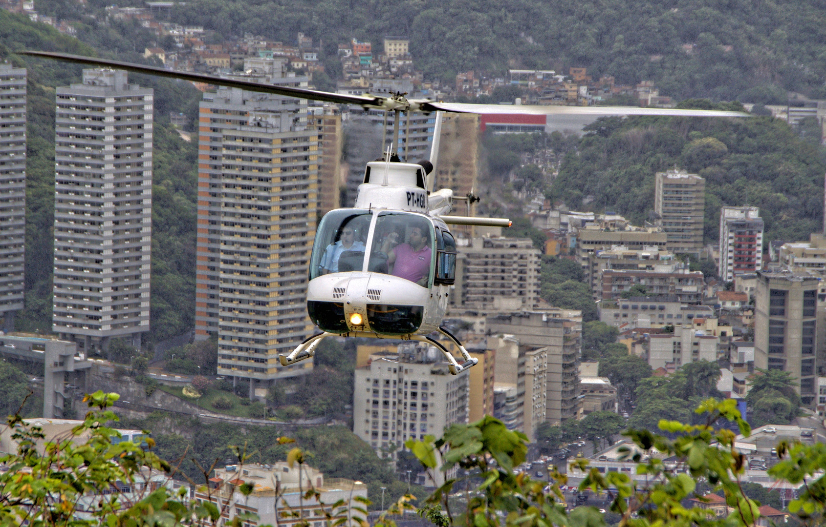 Rundflug über Rio