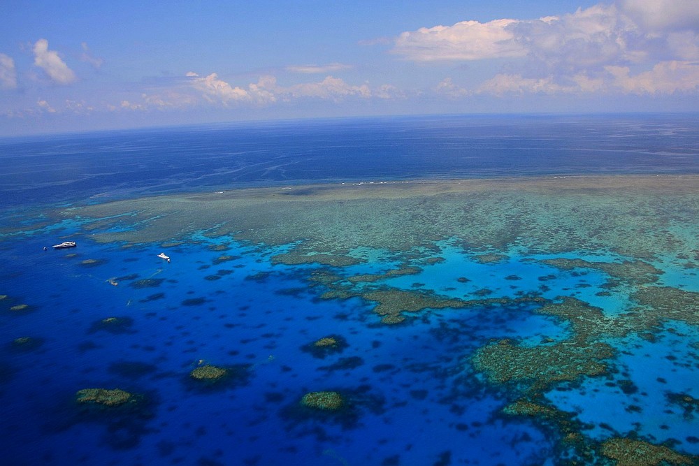Rundflug übers Great Barrier Reef