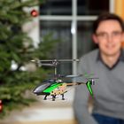 Rundflug um den Weihnachtsbaum