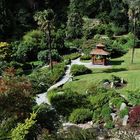 Rundgang durch die Powerscourt Gardens, Wicklow Mountains