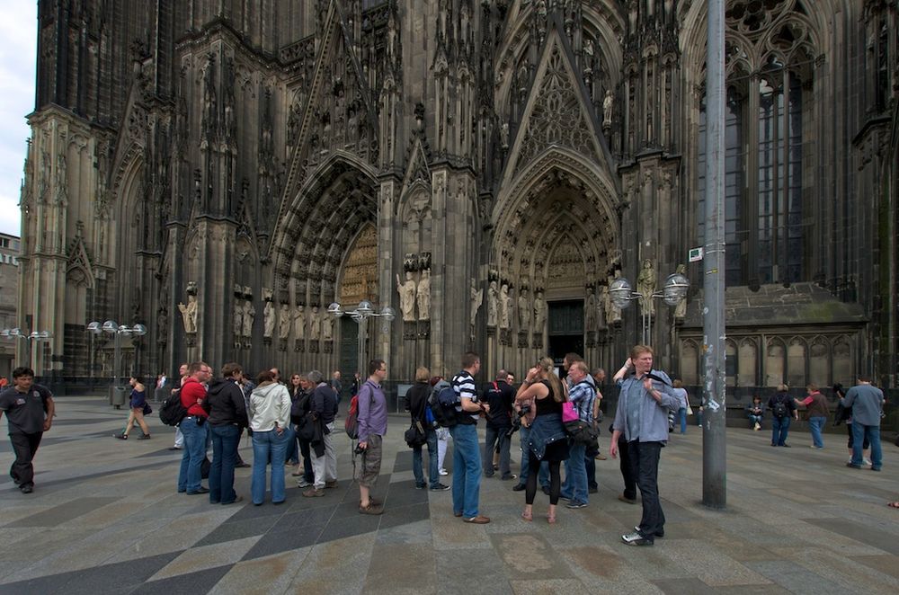 Rundgang durch Köln mit Peter Mertz und Nati O.