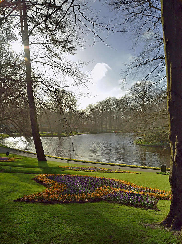 Rundgang im Keukenhof - Blumenpark in Holland April 2013 Nr. 30