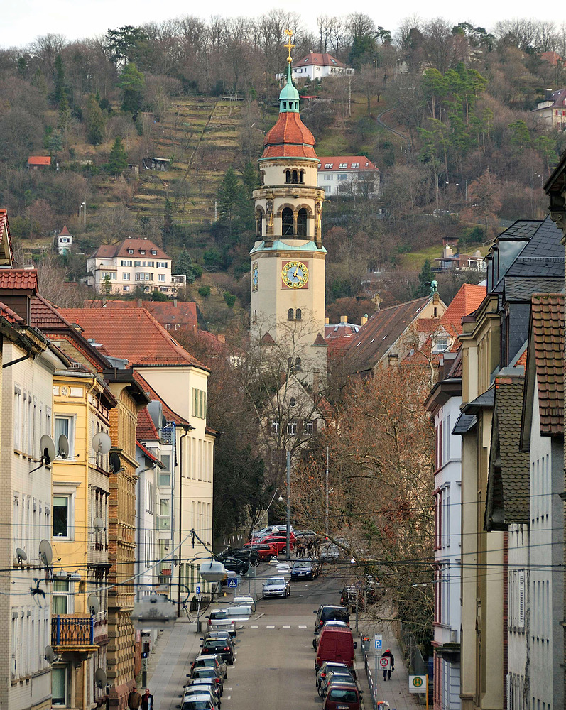 Rundgang um - durch Stuttgart am Heilig Abend 2012 "Serie" Nr.1