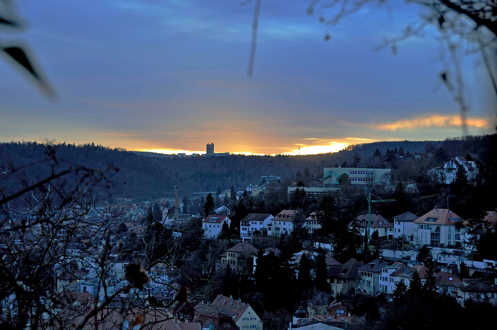 Rundgang um - durch Stuttgart am Heilig Abend 2012 "Serie" Nr.3