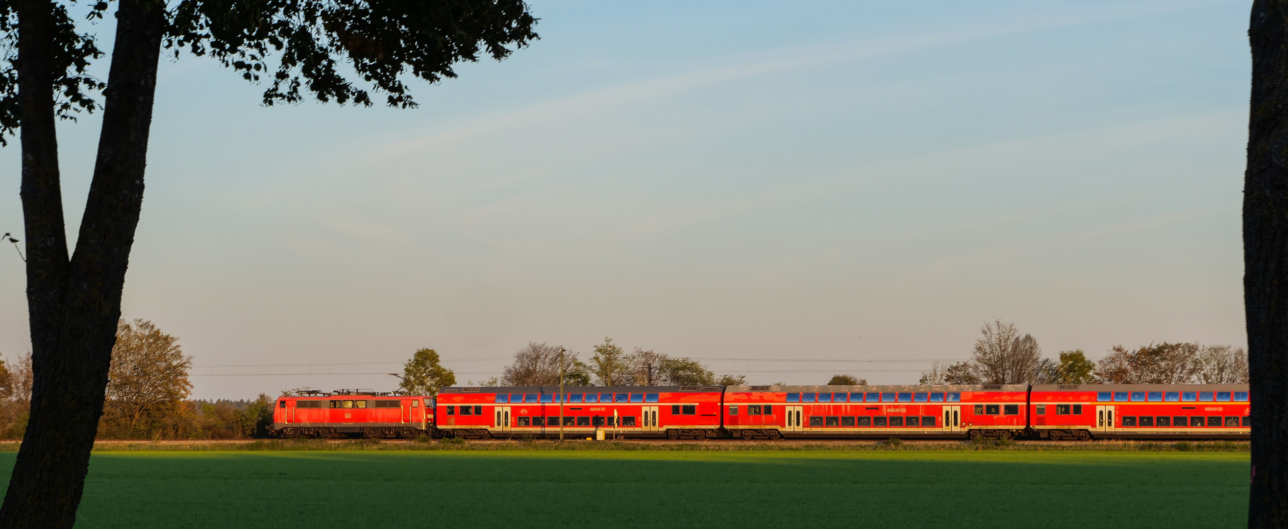 Rundkurs auf Geradeausfahrt