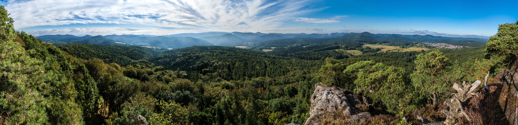 Rundsicht am Buhlsteinpfeiler