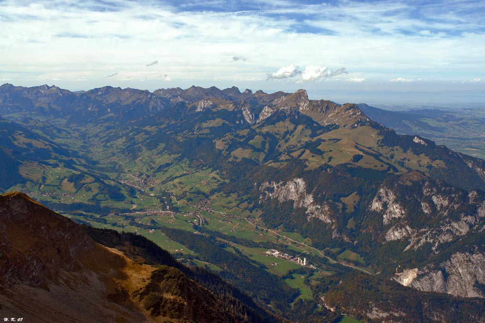 Rundsicht am Niesen / CH