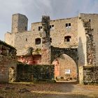 Rundwanderung zur  Burg Gräfenstein,  am 3.3.12 bei 17 Grad