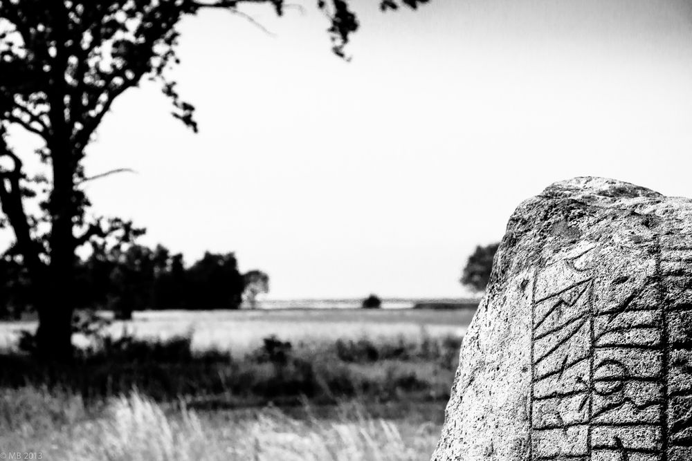 Runenstein auf Öland