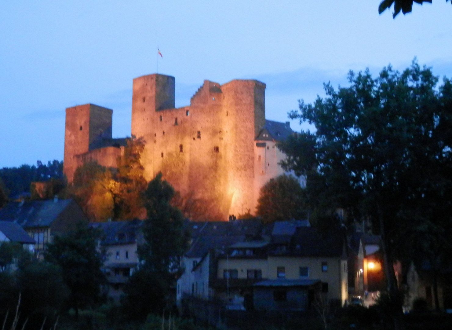 Runkel sur le tard