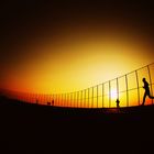 Running at Sunset