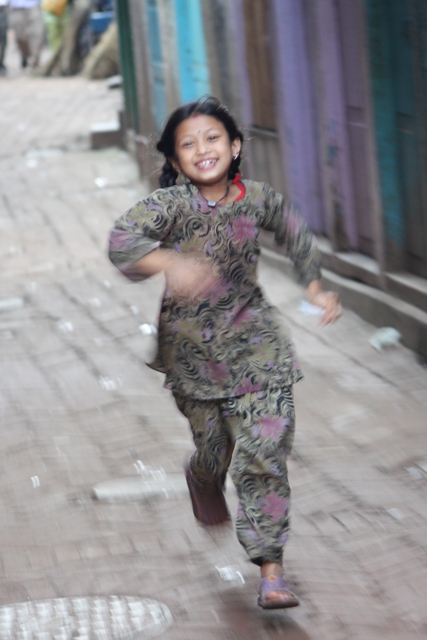 Running in Nepal