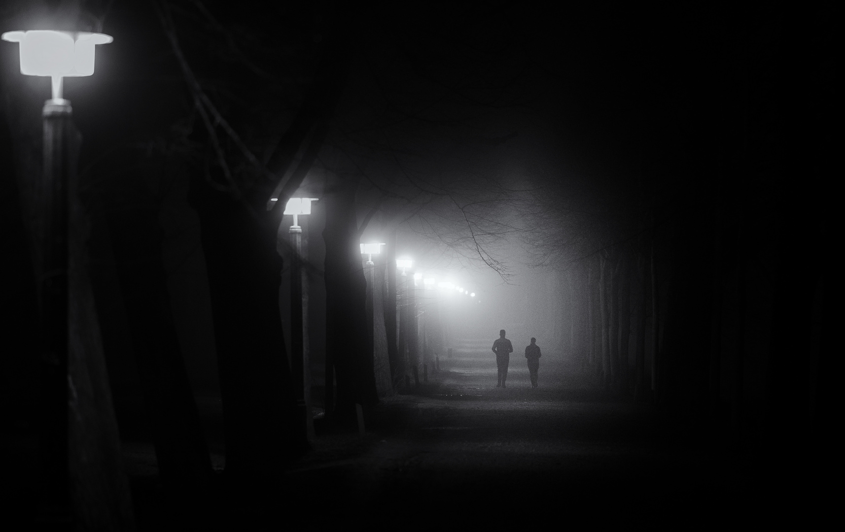 Running in the dark
