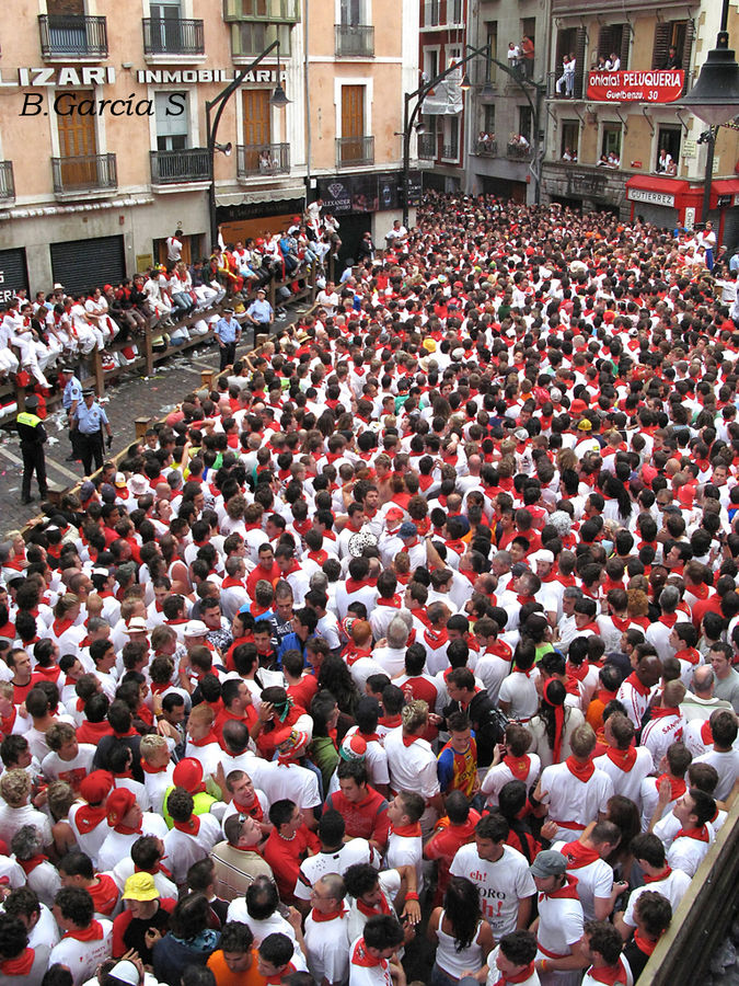 Running of the bulls - Pamplona