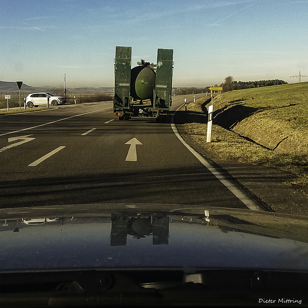 "Runter von meiner Haube"