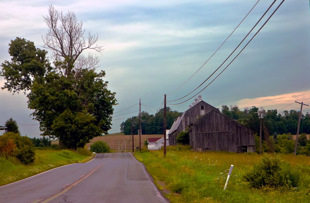 rural landscape, Pennsylvania. USA