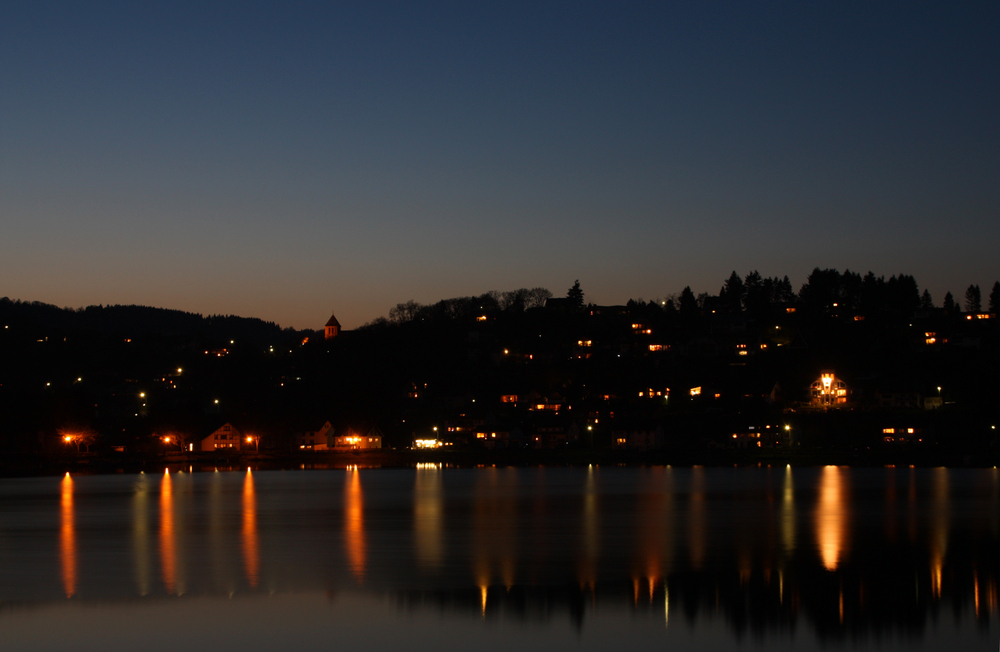 Rurberg bei Nacht