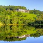 Rursee in der Morgensonne