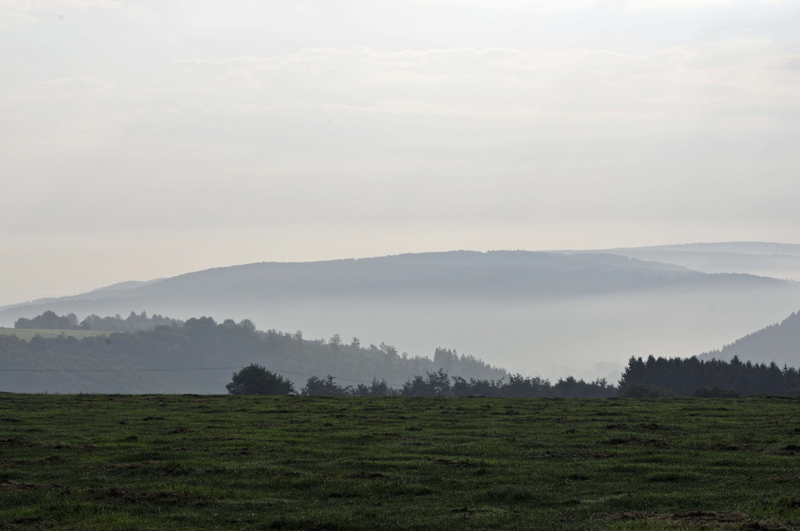 Rursee Nebel Simmerath